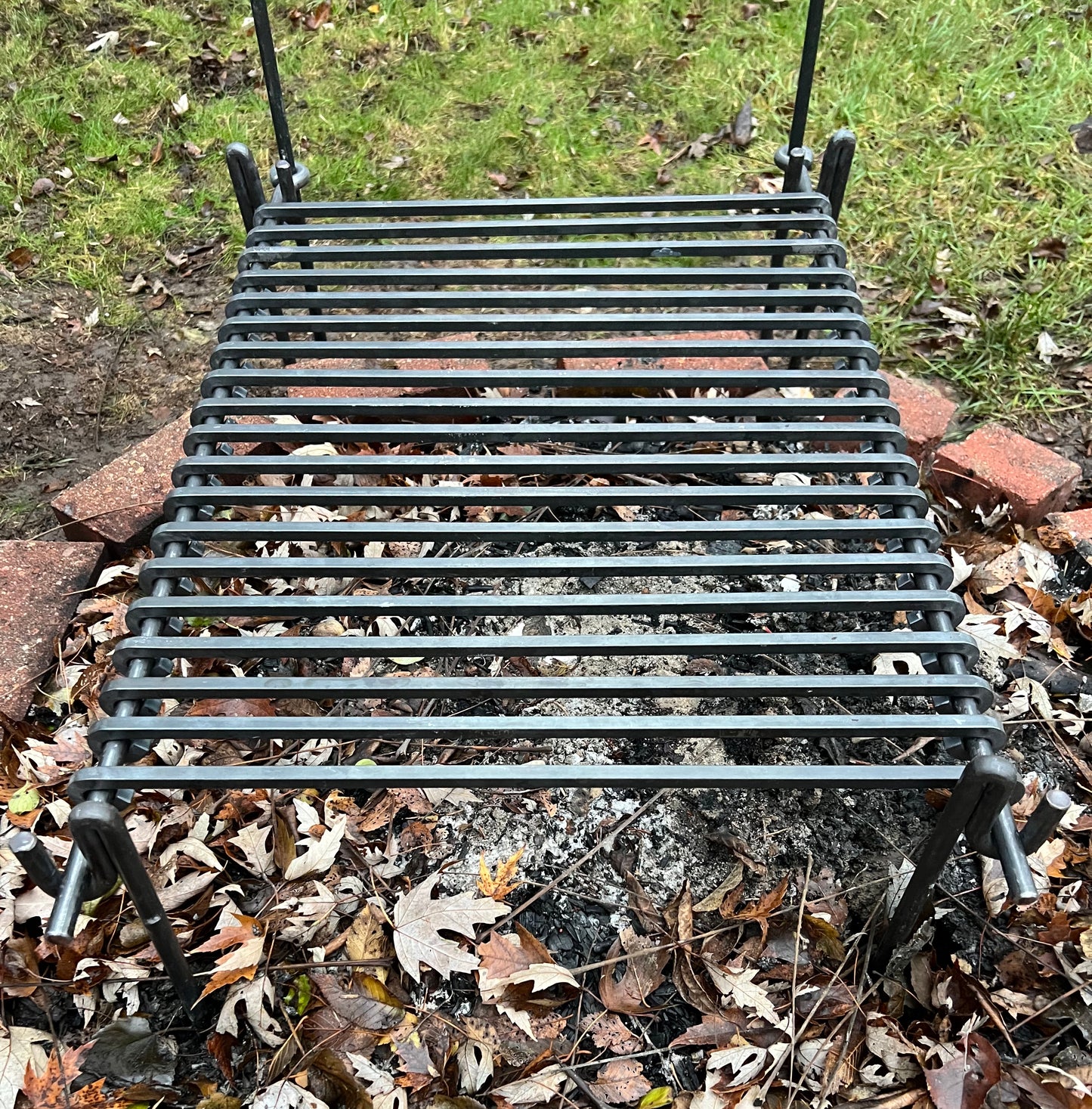 Hand Forged XL Cowboy Camp Grill with Dutch Oven Tripod