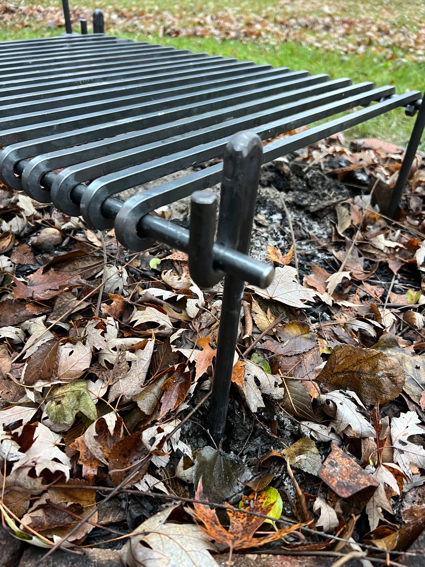 Hand Forged XL Cowboy Camp Grill with Dutch Oven Tripod